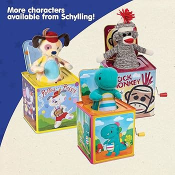 Amazon.com: Schylling Jester Jack in the Box - Classic